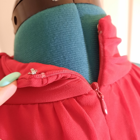 WHBM Red Dress - Picture 6 of 10